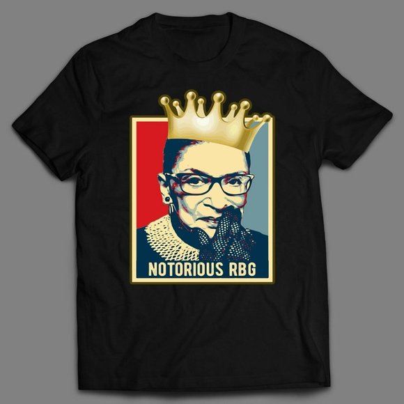RUTH BADER GINSBURG NOTORIOUS RBG POP ART SHIRT - Picture 1 of 1
